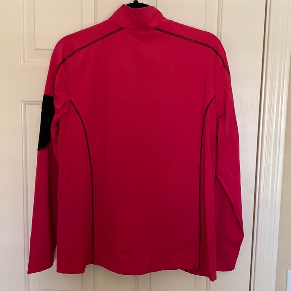 Soma Tranquility magenta L/W workout jacket sz LARGE - Picture 6 of 7